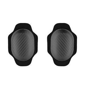 BIKE IT Knee Sliders (Pair) Black Carbon Effect Oval click to zoom image