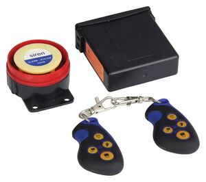 BIKETEK 12V Remote Motorcycle Alarm Full Model 