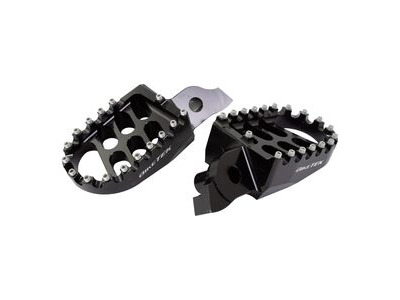 BIKETEK MX Forged Wide Platform Footpegs Suzuki Black #33BLK