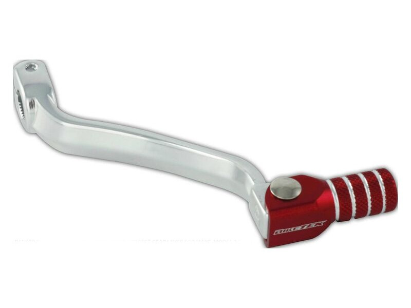 BIKETEK MX Alloy Gear Lever With Red Tip #H10 click to zoom image