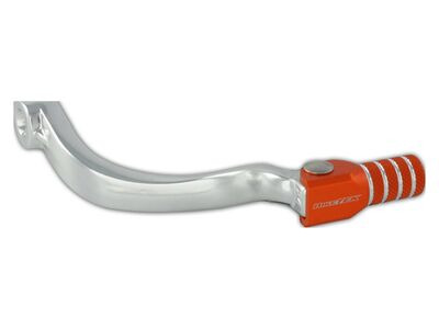 BIKETEK MX Alloy Gear Lever With Orange Tip #M06