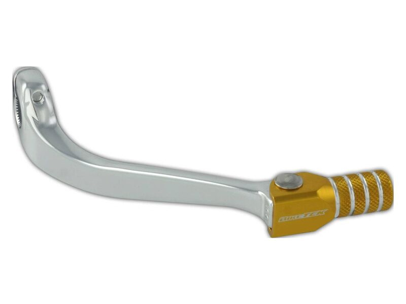 BIKETEK MX Alloy Gear Lever With Gold Tip #S06 click to zoom image