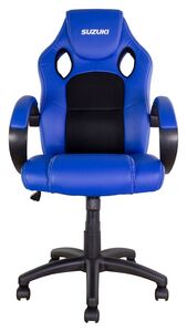 BIKETEK Rider Chair Blue With Black Trim Suzuki 