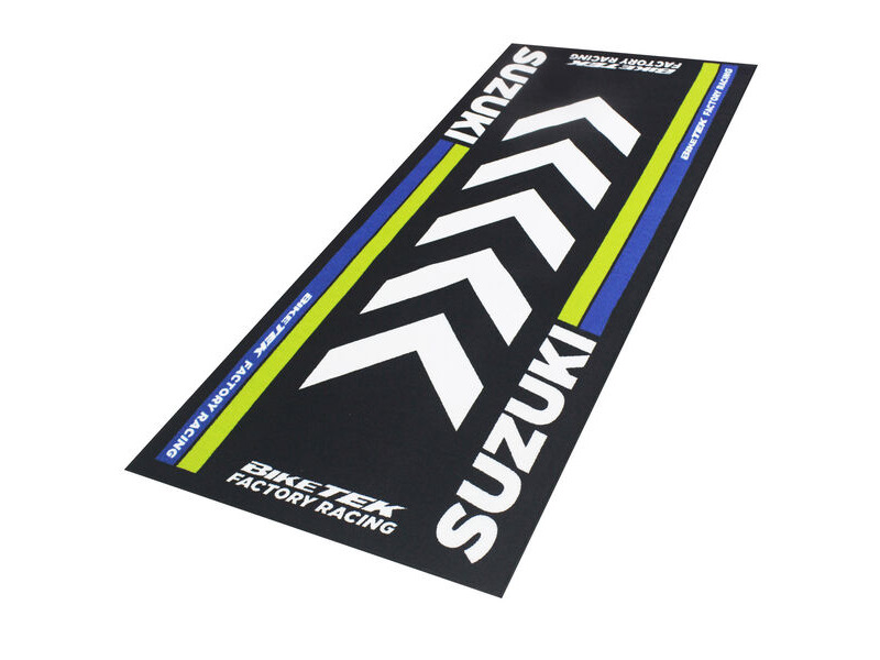 BIKETEK Garage Mat Series 4 Suzuki 190 x 80 cm click to zoom image