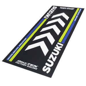 BIKETEK Garage Mat Series 4 Suzuki 190 x 80 cm 