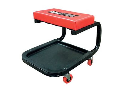 BIKETEK Workshop Creeper Seat With Storage Tray