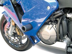 BIKETEK Black STP Crash Protector For Yamaha YZF-R1 09> click to zoom image