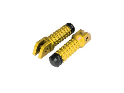 BIKETEK Ally Footpegs With Slider (Pair) Honda Front Gold HD11F