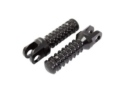 BIKETEK Ally Footpegs With Slider (Pair) Suzuki Front Black SU12F