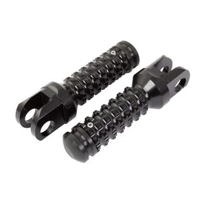 BIKETEK Ally Footpegs With Slider (Pair) Suzuki Front Black SU12F 