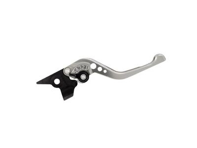 BIKETEK Adjustable CNC Brake Lever Short - Titanium / Black Adjuster - #B02S