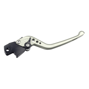 BIKETEK Adjustable CNC Brake Lever Long - Titanium / Black Adjuster - #B04 