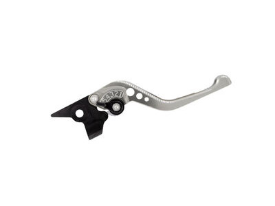 BIKETEK Adjustable CNC Brake Lever Short - Titanium / Black Adjuster - #B10S