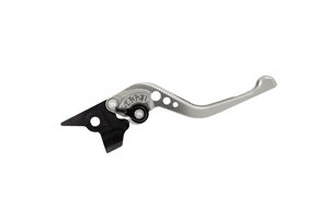 BIKETEK Adjustable CNC Brake Lever Short - Titanium / Black Adjuster - #B10S 