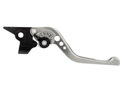 BIKETEK Adjustable CNC Brake Lever Short - Titanium / Black Adjuster - #B22S