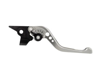 BIKETEK Adjustable CNC Brake Lever Short - Titanium / Black Adjuster - #B40S