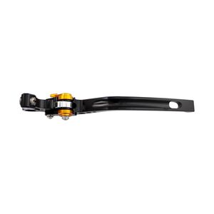 BIKETEK Adjustable CNC Lever Long Brake - Black / Gold Adjuster - #B90 click to zoom image