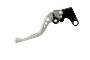 BIKETEK Adjustable CNC Clutch Lever Short - Titanium / Black Adjuster - #C03S 