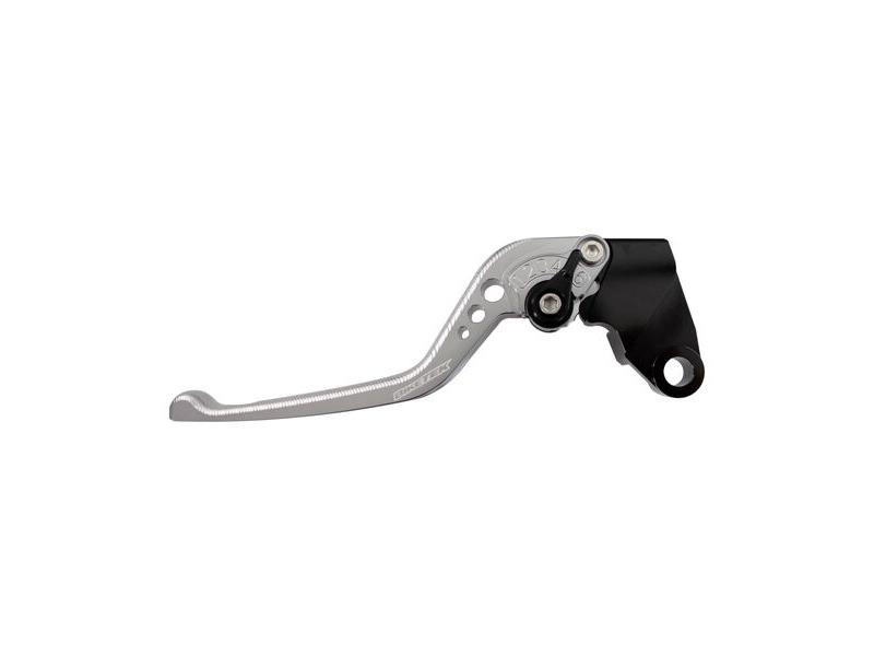 BIKETEK Adjustable CNC Lever Long Clutch - Titanium / Black Adjuster - #C105 click to zoom image