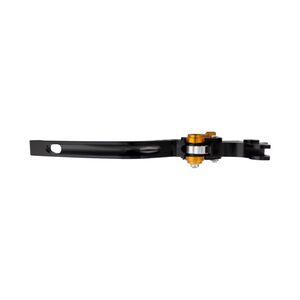 BIKETEK Adjustable CNC Lever Long Clutch - Black / Gold Adjuster - #C117 click to zoom image