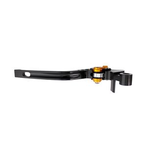 BIKETEK Adjustable CNC Lever Long Clutch - Black / Gold Adjuster - #C119 click to zoom image