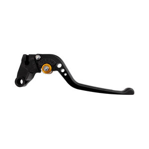 BIKETEK Adjustable CNC Lever Long Clutch - Black / Gold Adjuster - #C119 click to zoom image