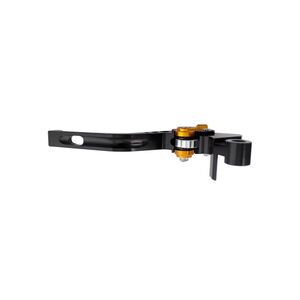 BIKETEK Adjustable CNC Lever Short Clutch - Black / Gold Adjuster - #C119S click to zoom image