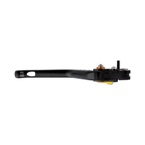 BIKETEK Adjustable CNC Lever Long Clutch - Black / Gold Adjuster - #C123 click to zoom image