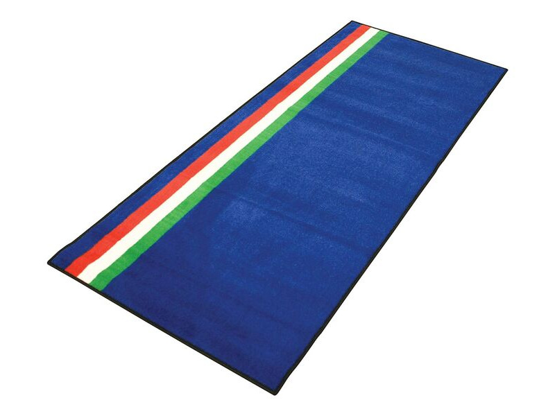 BIKETEK Series 3 Italian Flag Garage Mat 190 X 80cm click to zoom image