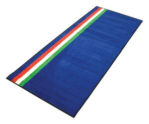 BIKETEK Series 3 Italian Flag Garage Mat 190 X 80cm 