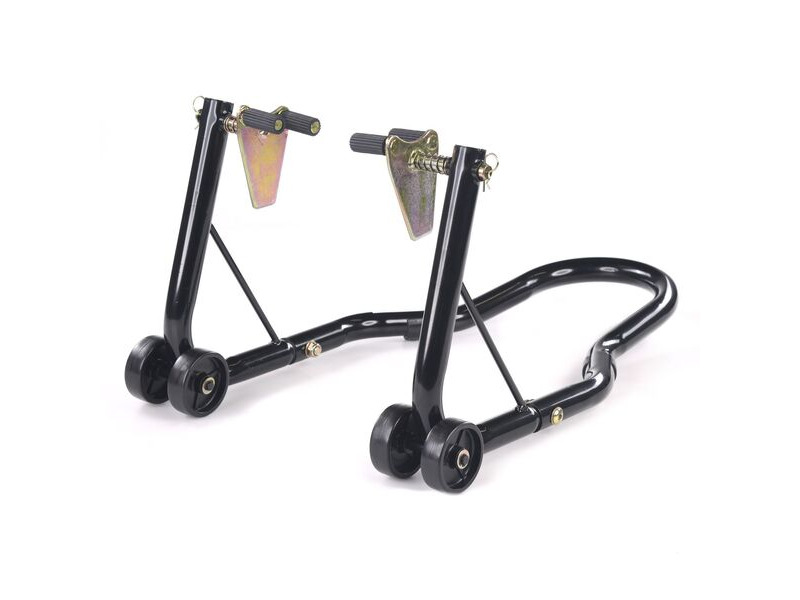 BIKETEK Series 3 Front Track Paddock Stand - Black click to zoom image