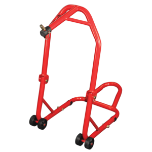 BIKETEK Series 3 Front Headlift Track Paddock Stand - Red click to zoom image