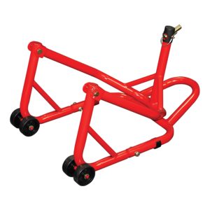 BIKETEK Series 3 Front Headlift Track Paddock Stand - Red click to zoom image