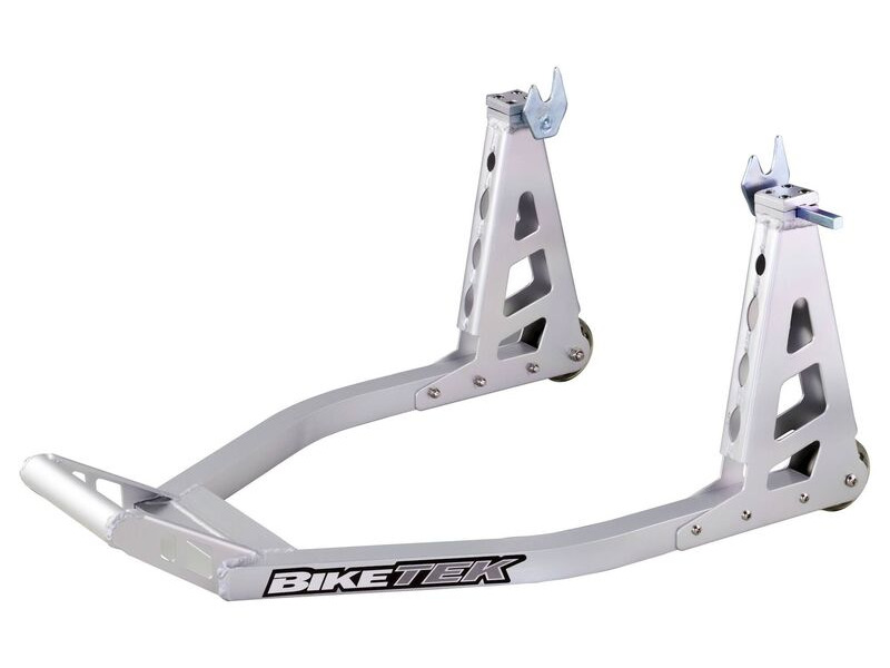 BIKETEK Aluminium Rear Box Stand - Sliver click to zoom image