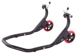 BIKETEK Premium Rear Track Paddock Stand - Matt Black 