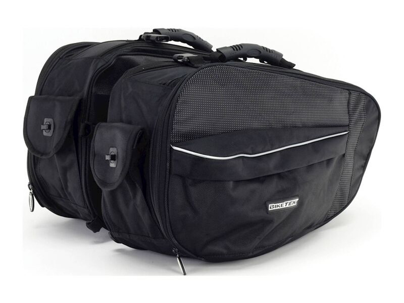 BIKETEK Urbano Panniers Soft Luggage Saddle Bags click to zoom image