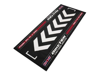 BIKETEK 'Series 7' Garage Mat - 'British' (190x80cm)