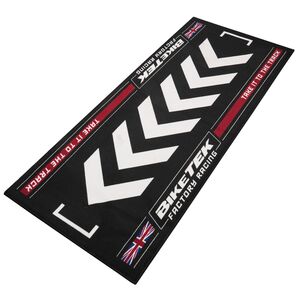 BIKETEK 'Series 7' Garage Mat - 'British' (190x80cm) 