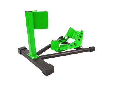 BIKETEK Series 5 Front Wheel Chock - Black/Green