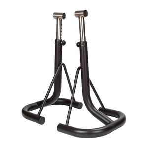 BIKETEK Footpeg Support Stands - Black click to zoom image