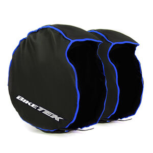 BIKETEK Tyre Warmer Shrouds Cover Set (120 Front 180-200 Rear) click to zoom image