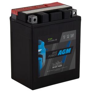 INTACT YTX14AHL-BS Maintenance Free AGM Bike-Power Battery 