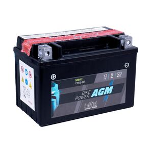 INTACT YTX9-BS Maintenance Free AGM Bike-Power Battery 