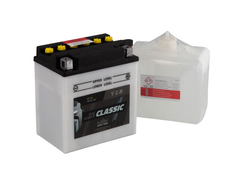 INTACT CB10L-B2 Classic Bike-Power Battery With Acid Pack click to zoom image