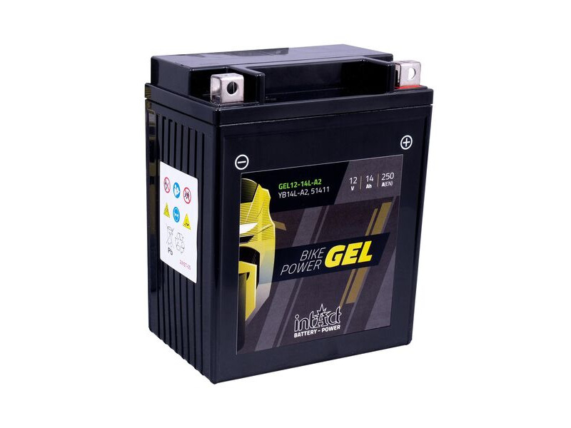 INTACT YB14L-A2 / 51411 Gel Bike-Power Battery click to zoom image