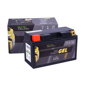 INTACT YT7B-4 / GT7B-4 Gel Bike-Power Battery click to zoom image