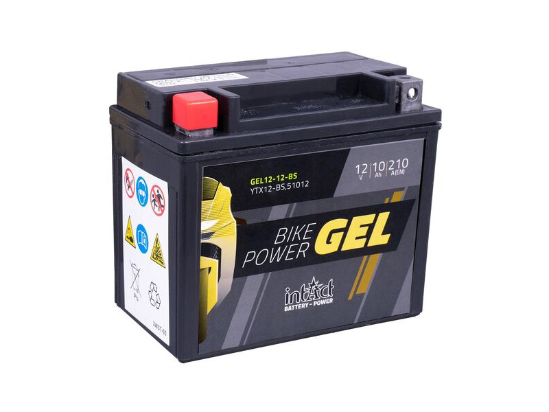 INTACT YTX12-BS / 51012 Gel Bike-Power Battery click to zoom image