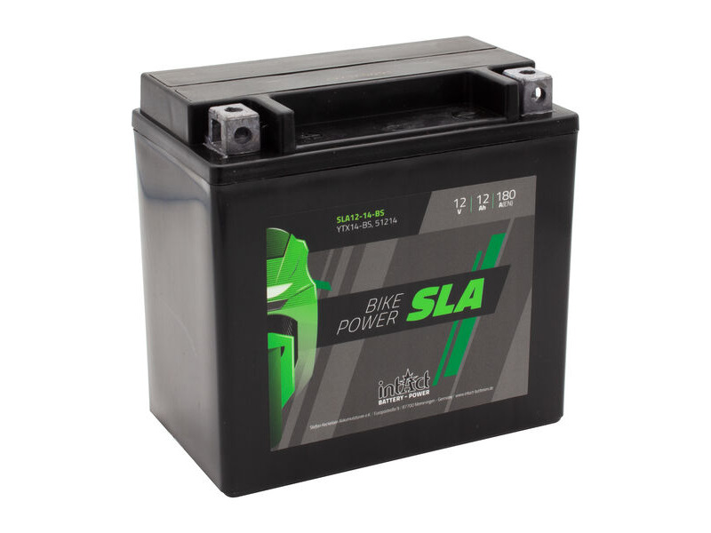 INTACT YTX14-BS / 51214 Sealed Activated SLA Bike-Power Battery click to zoom image