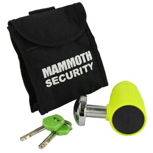 MAMMOTH SECURITY MDX-12 Disc Lock 16mm Sold Secure Gold Approved click to zoom image