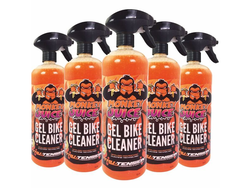 TRU TENSION Monkey Juice Gel Bike Cleaner (1L) (Pack of 6) click to zoom image